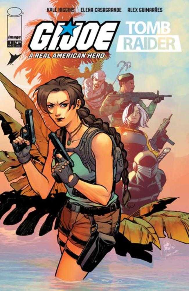 G.I. Joe A Real American Hero Tomb Raider #1 (Of 5) Cover A Elena Casagrande & Alex Guimaraes